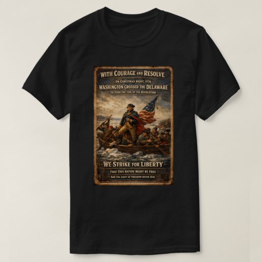 ある寒い夜 Tシャツ (デザイン正面)