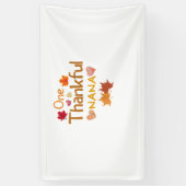 ある感謝のナナ感謝の日の家族のマッチング 横断幕 (縦)