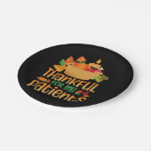 ある感謝の兄弟秋感謝祭の特別 ペーパープレート (アングル)