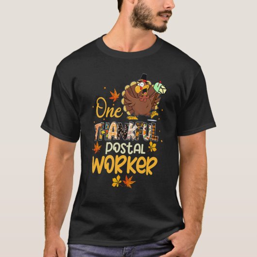 ある感謝の気持ちで郵便局員トルコ巡礼帽 Tシャツ (正面)