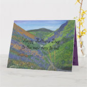 ある新しい母への幸せな母の日!! カード (黄色い花)