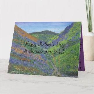 ある新しい母への幸せな母の日!! カード