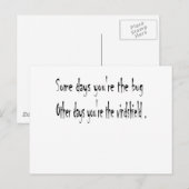 ある日々 ポストカード (正面/裏面)