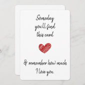 ある日あなたはこの夫婦のパートナーを見つけるでしょう シーズンカード (正面/裏面)