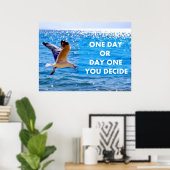 ある日か1日目、あなたが決める ポスター (ホームオフィス)