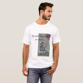 ある日で、雲が…あります Tシャツ (正面フル)