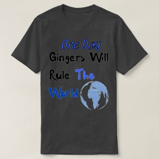 ある日のイチョウが世界を支配する7 Tシャツ (デザイン正面)