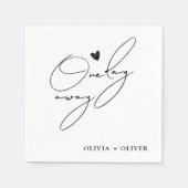 ある日のリハ遠くにーサルディナー スタンダードカクテルナプキン (正面)