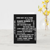 ある日の時間の回復インスパイアの汚れアニ カード (黄色い花)