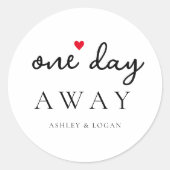 ある日の遠くにリハ結婚ーサルディナー ラウンドシール (正面)