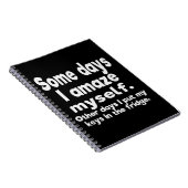 ある日私は自分自身を驚かせます ノートブック (右側)