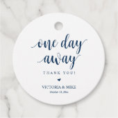 ある日遠くに結婚のリハーサル フェイバータグ (正面)