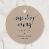 ある日遠くに結婚のリハーサル フェイバータグ (正面)