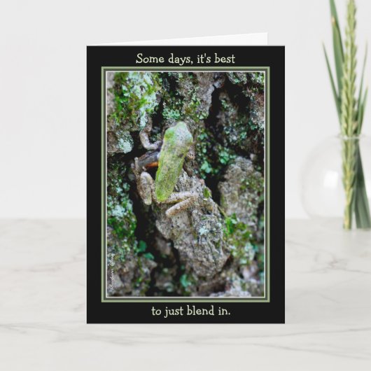 ある日、それは最も最高のちょうどそれを混ぜるためにです カード (正面)