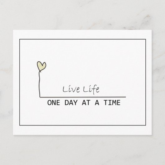 ある日 ポストカード (正面)