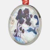 ある明るい夜 メタルオーナメント (左)