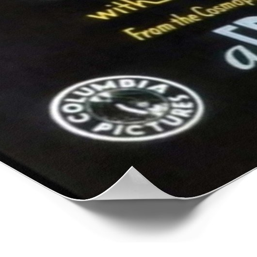 ある晩のこと ポスター (角)