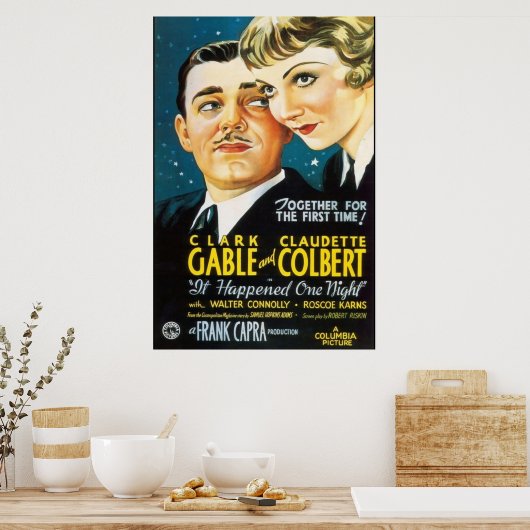 ある晩のこと ポスター (キッチン)