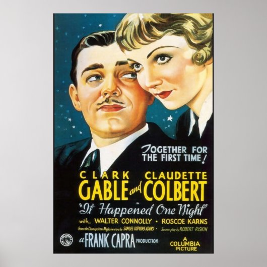 ある晩のこと ポスター (正面)