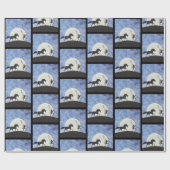 「ある晩、彼らを見たよ!」 ラッピングペーパー (フラット)