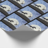 「ある晩、彼らを見たよ!」 ラッピングペーパー (角)