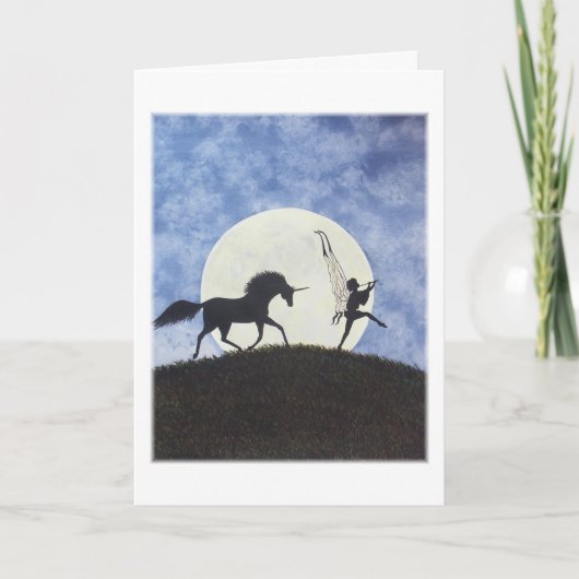 「ある晩、彼らを見た」 サンキューカード (正面)