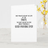 ある瞬間まで........面白いカード カード (黄色い花)