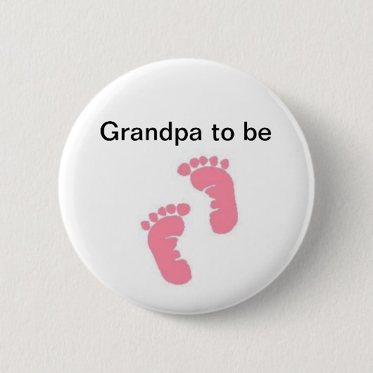 ある祖父 缶バッジ (正面)