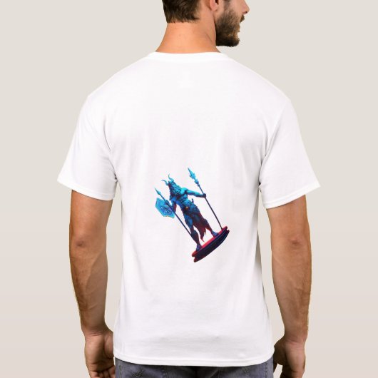 「ある種の人間よ、「敢えて生きよ違う Tシャツ (裏面)