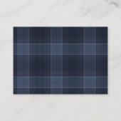 ある紳士が赤ちゃんシャワーを浴びる エンクロージャーカード (裏面)