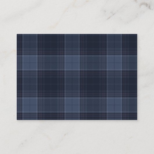 ある紳士が赤ちゃんシャワーを浴びる エンクロージャーカード (裏面)