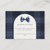 ある紳士が赤ちゃんシャワーを浴びる エンクロージャーカード (正面)