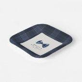 ある紳士が赤ちゃんシャワーを浴びる ペーパープレート (傾斜あり)