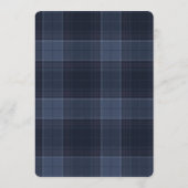 ある紳士が赤ちゃんシャワーを浴びる 招待状 (裏面)