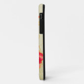 ある調子を与えられた背景のハイビスカスの花 Case-Mate iPhoneケース (裏面/左)