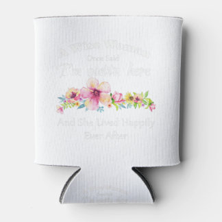 ある賢い女性は言った"私は外に出て…" 缶クーラー