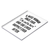 ある賢女が言った ノートブック (左側)