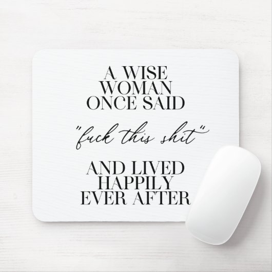 ある賢女が言った マウスパッド (マウス)