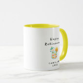 ある賢女が隠居したパーソナライズされたと マグカップ (正面右)