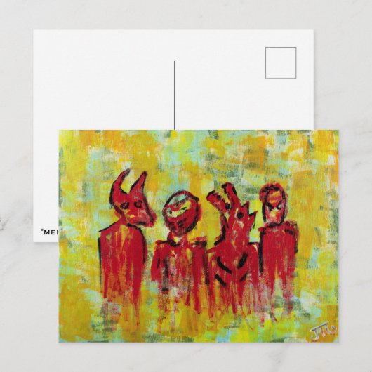 ある趣味の人 ポストカード (正面/裏面)