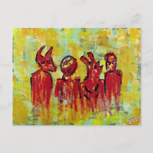 ある趣味の人 ポストカード (正面)