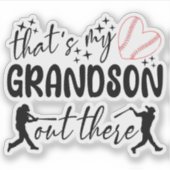 あれはおばあちゃんおもしろいのことわざ シール (正面)