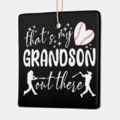 あれはおばあちゃんの孫おもしろいだ セラミックオーナメント (左)