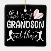 あれはおばあちゃんの孫おもしろいだ セラミックオーナメント (裏面)