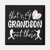 あれはおばあちゃんの孫おもしろいだ マグネット (正面)