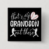 あれはおばあちゃんの孫おもしろいだ 缶バッジ (正面)