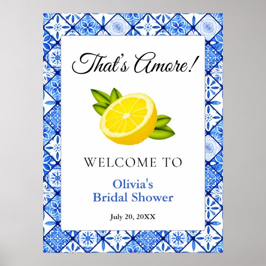 あれはアモアだ |ブライダルシャワー地中海のへようこそ ポスター