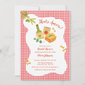 あれはアモアイタリアンテーマブライダルシャワー 招待状 (正面)