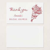 あれはアモアブライダルシャワーありがとう (正面&裏面)