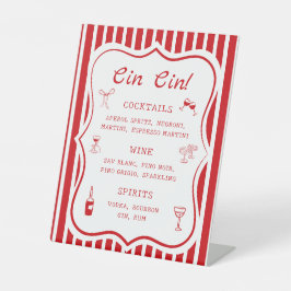 あれはアモアブライダルシャワー結婚のバー 台座サイン